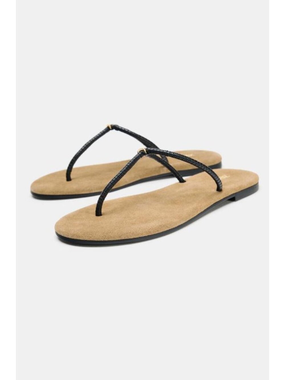 ZARA STRAPPY SLIDE SANDALS - Picture 4 of 6